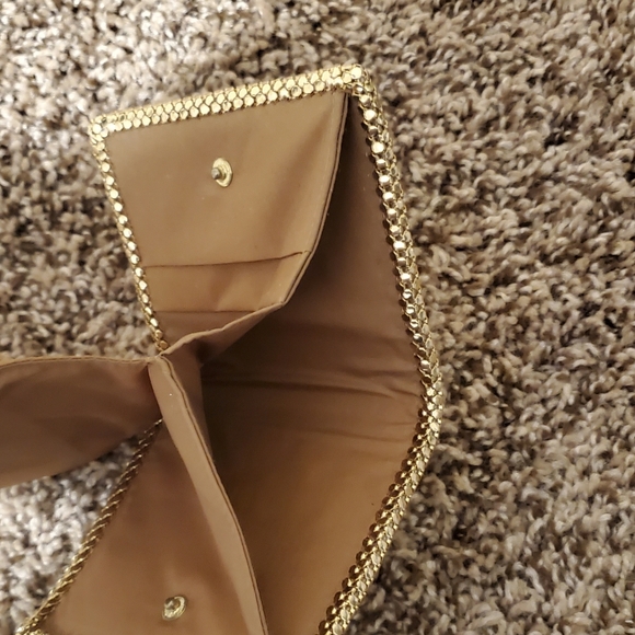 Vintage Gold Mesh Wallat with Coin purse - Picture 5 of 5